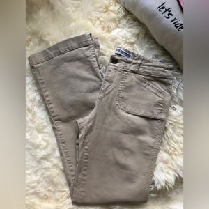 Straight Khaki Female Pants